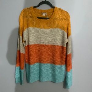 Colorblock Sweater